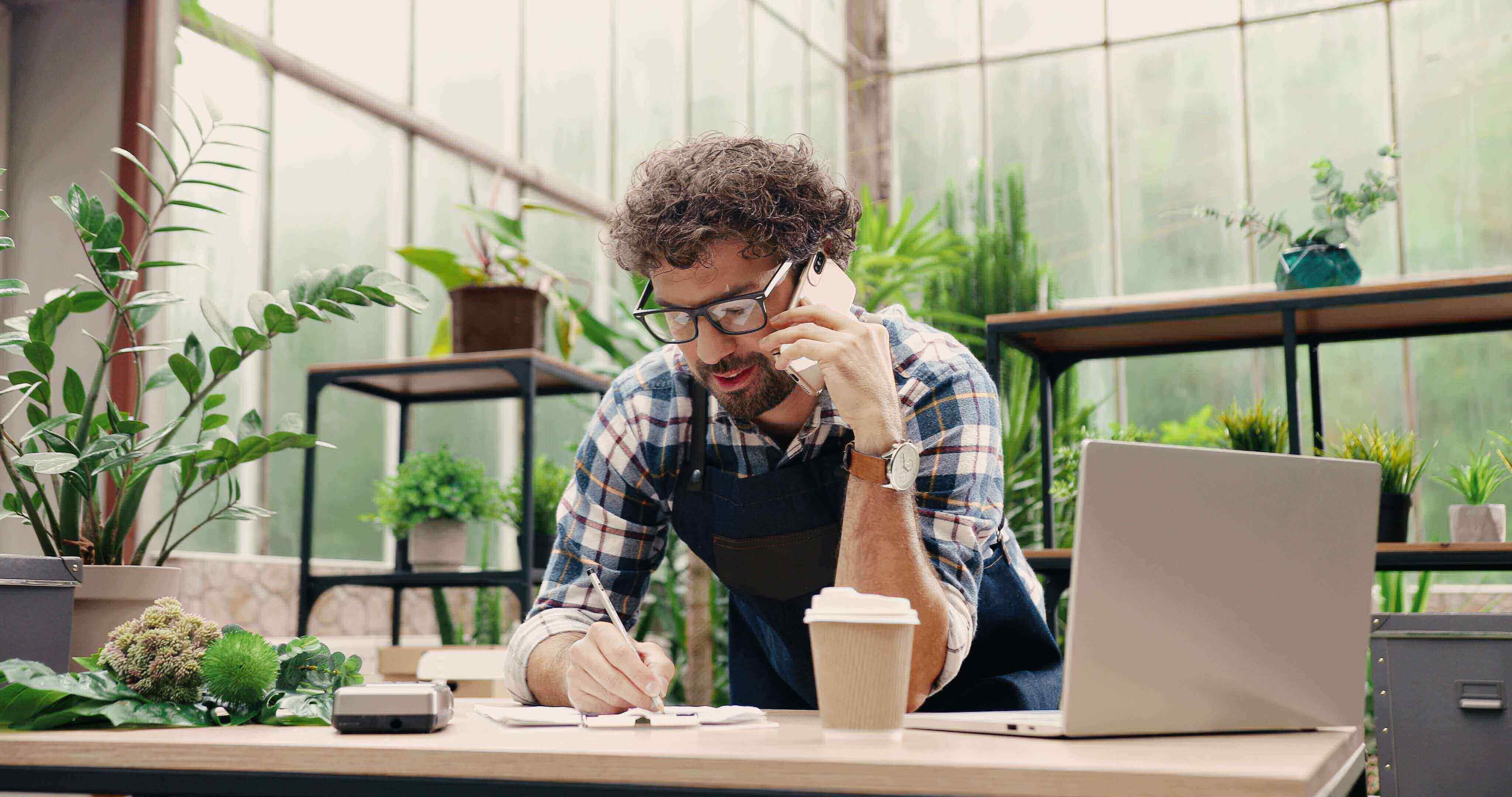 Everything You Need to Know About Business Finance | Feature Image -Gardner on the Phone