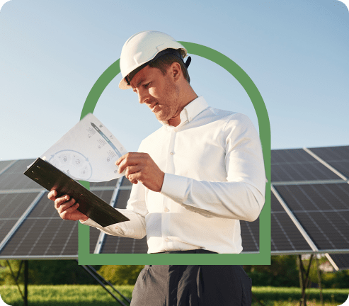 Energy sector worker | Business finance solutions